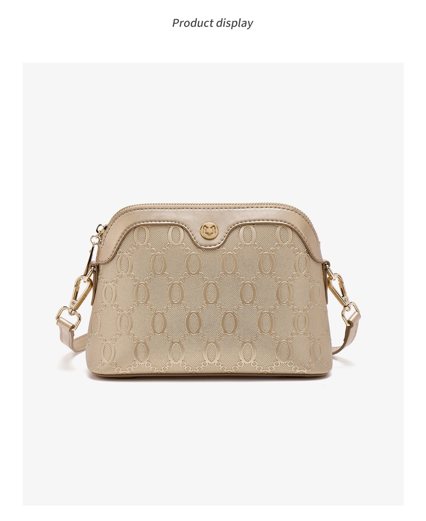 FOXER Luxury Embossed Crossbody Bag