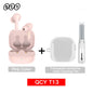 QCY T13 Wireless Earphones with 4 Mic ENC, HD Call, Stereo Sound, Touch Control, Long Standby 40Hrs - ShopHub