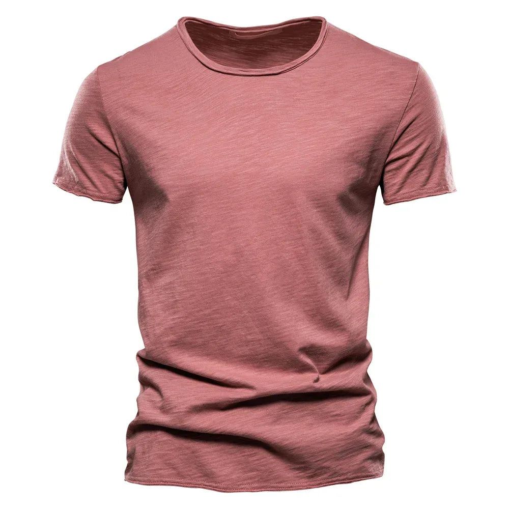 AIOPESON 100% Cotton Casual Soft Fitness T-Shirts - ShopHub