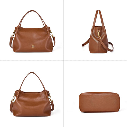 FOXER Genuine Leather Shoulder Bag