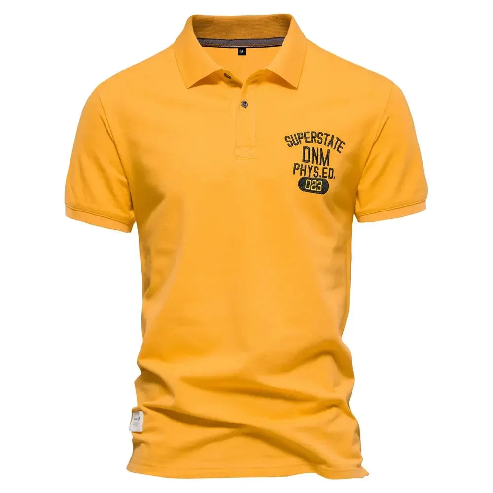 AIOPESON Men's Cotton Polo Shirts - ShopHub