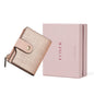 FOXER Cowhide Leather Women's Short Wallet