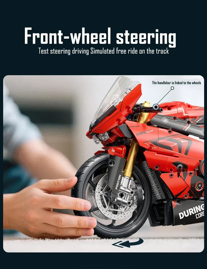 TOYLINX High-Tech 2024PCS Motorcycle Building Blocks - ShopHub