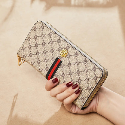 FOXER PVC Long Clutch Wallet