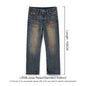 SIMWOOD High Standard Vintage Washed Selvedge Ripped Jeans