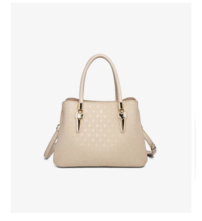 FOXER Luxury Genuine Leather Women's Shoulder Bag