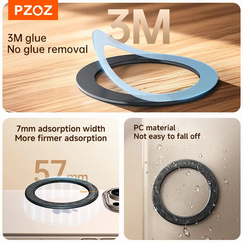 PZOZ SnapWall Magnetic Phone Wall Mount