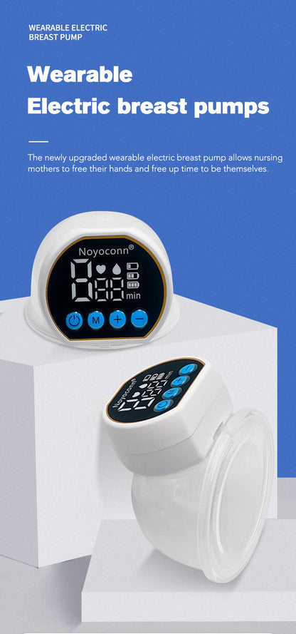 MAMIJOY Portable Double-sided Wearable Smart Breast Pump