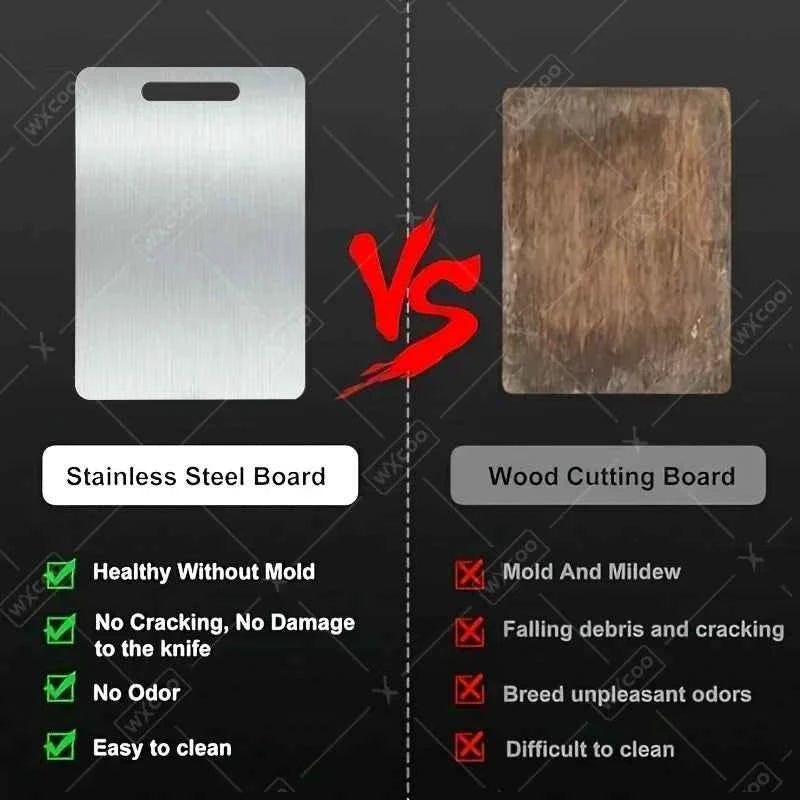 3PCS Stainless Steel Chopping Board
