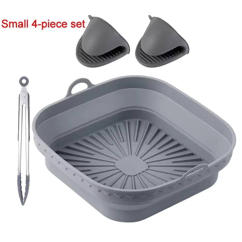 Air Fryer Molds for COSORI 5,5L 6,4L, Cecotec 5,5L 6L, Ninja 180 Square Reusable 20-23cm