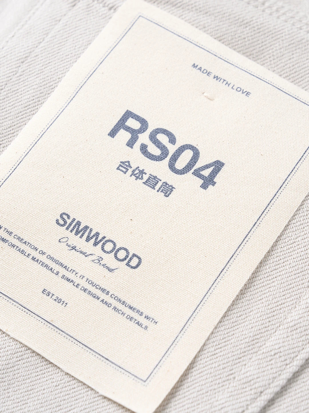 SMWOOD 2026 Autumn Winter New Men's 14OZ Heavyweight Jeans 4-Way Stretch Casual Denim Pants Durable Comfortable Trousers