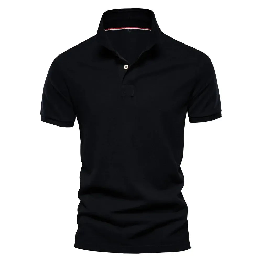 AIOPESON Men's Cotton Polos - ShopHub