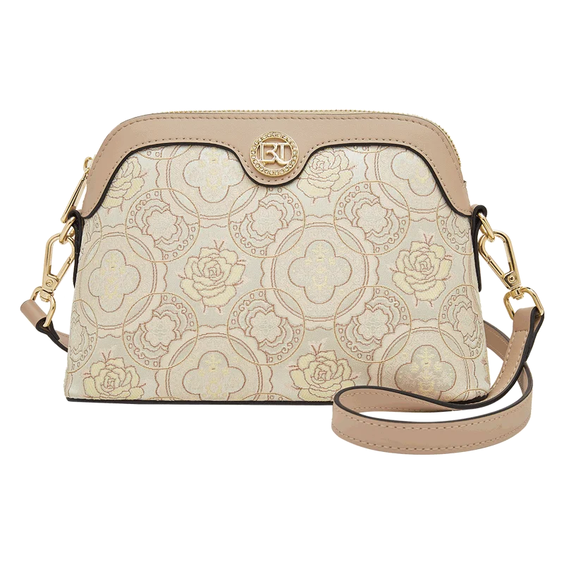 FOXER Chinese Style Embroidery Women Shoulder Underarm Bag