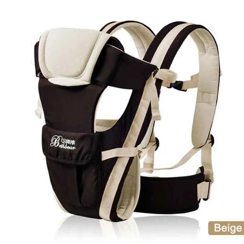 Beth Bear 4-in-1 Baby Carrier Backpack