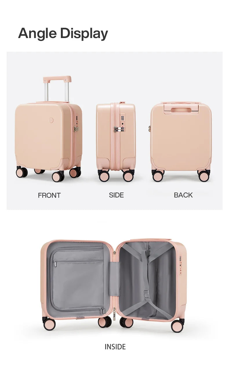 Mixi Compact 14-inch carry-on luggage