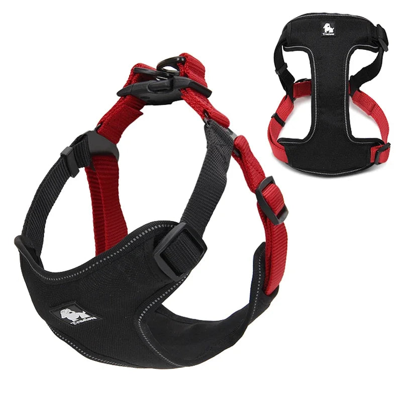 Truelove Padded Reflective Dog Harness Vest Pet Step in Harness Adjustable No Pulling Pet Harnesses for Small Medium Dog TLH5951