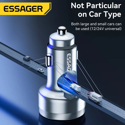 Essager 80W Car Charger USB Type C PD Fast Charging