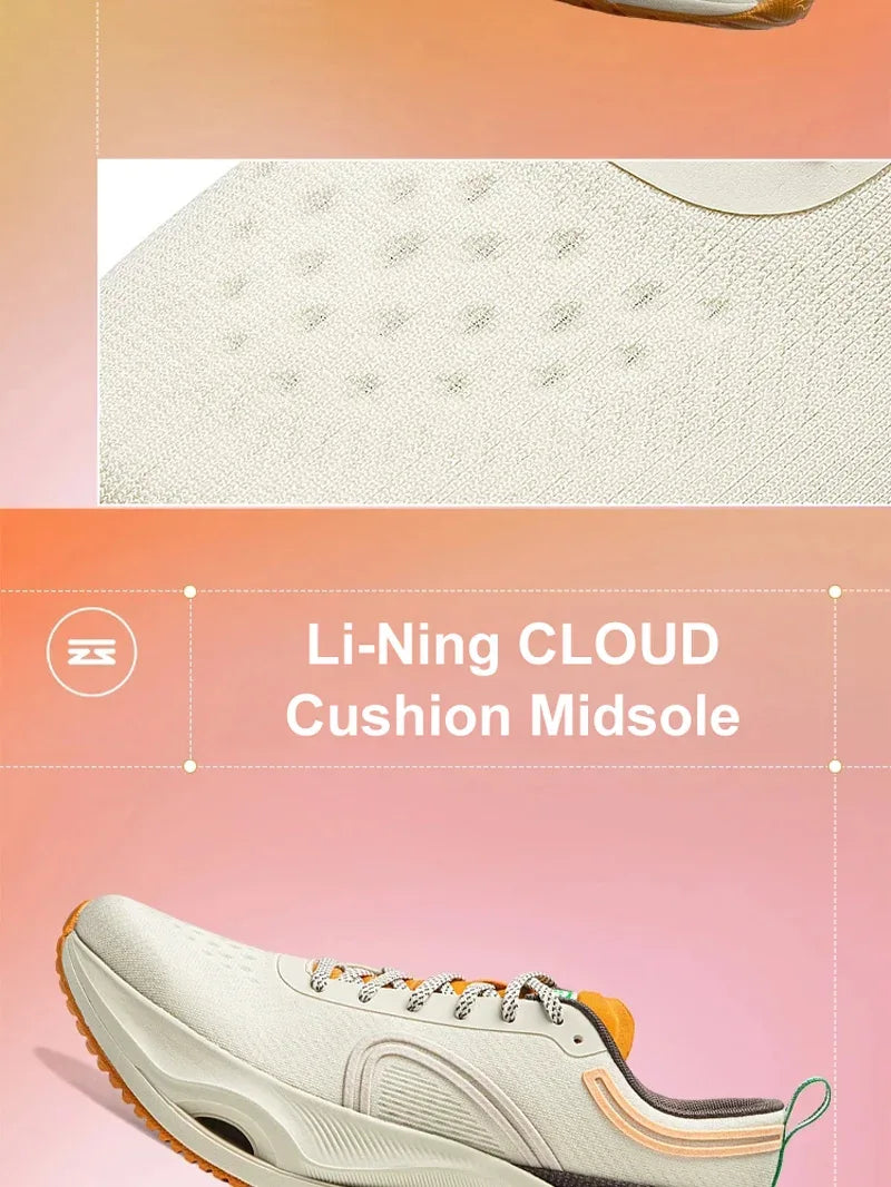 Li-Ning Women's JING HONG Cushion Running Shoes - ShopHub