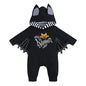 Kids Tales Batty Boo Cotton-Blend Halloween Baby Romper