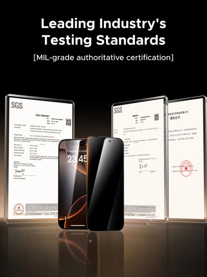 UGREEN 1/2 PCS Anti-Spy Glass for iPhone 17 Pro Max Screen Protector for iPhone 17 Air Privacy Screen Films