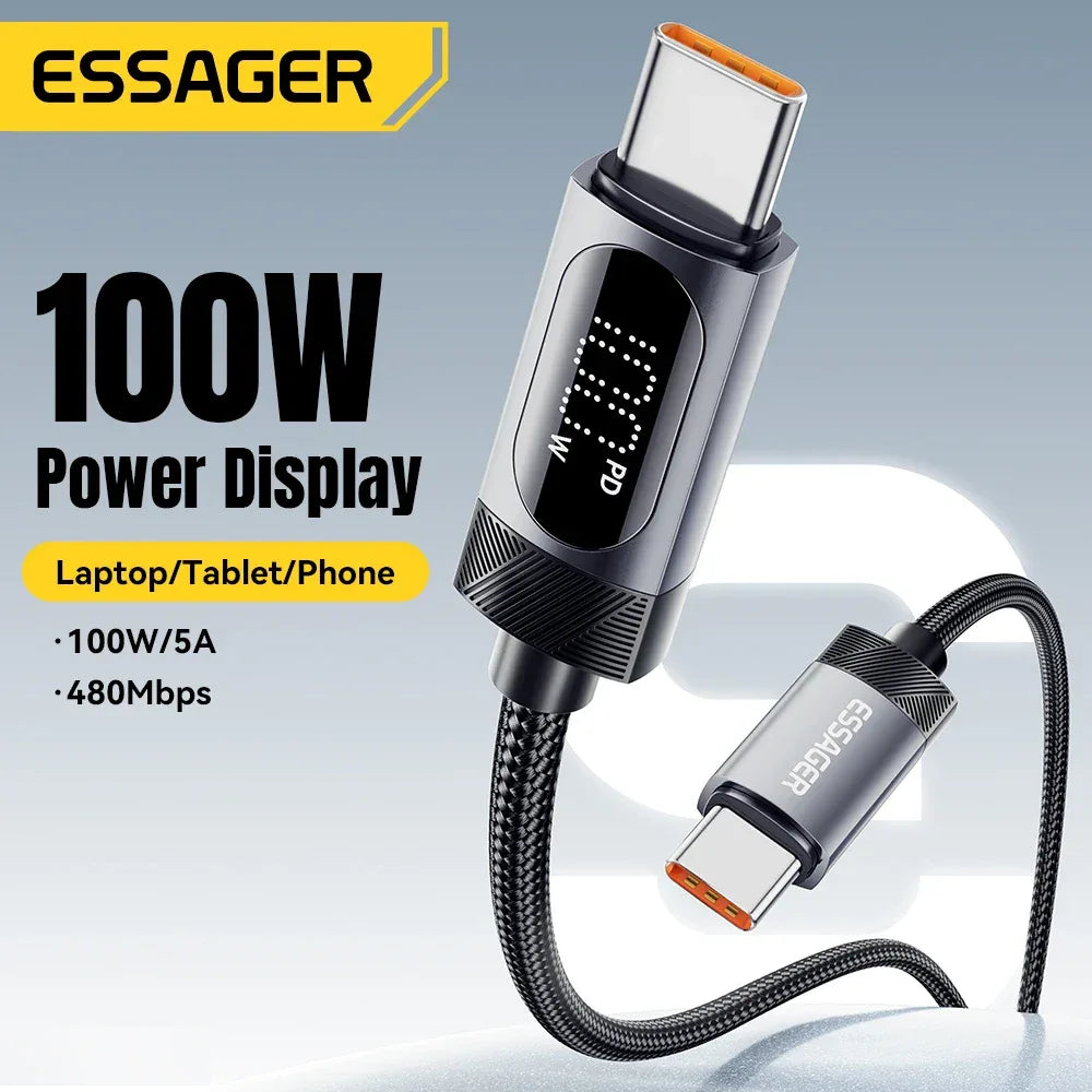 Essager Digital Display USB C Cable - ShopHub