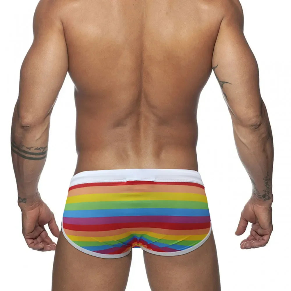 UXH Men's White Swim Briefs - ShopHub