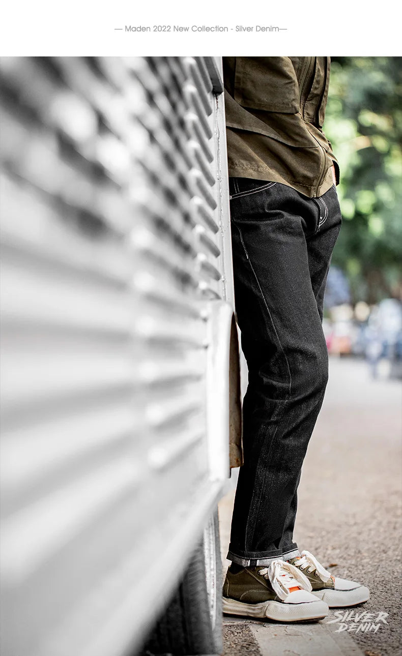 Maden Silver Denim Vintage Jeans