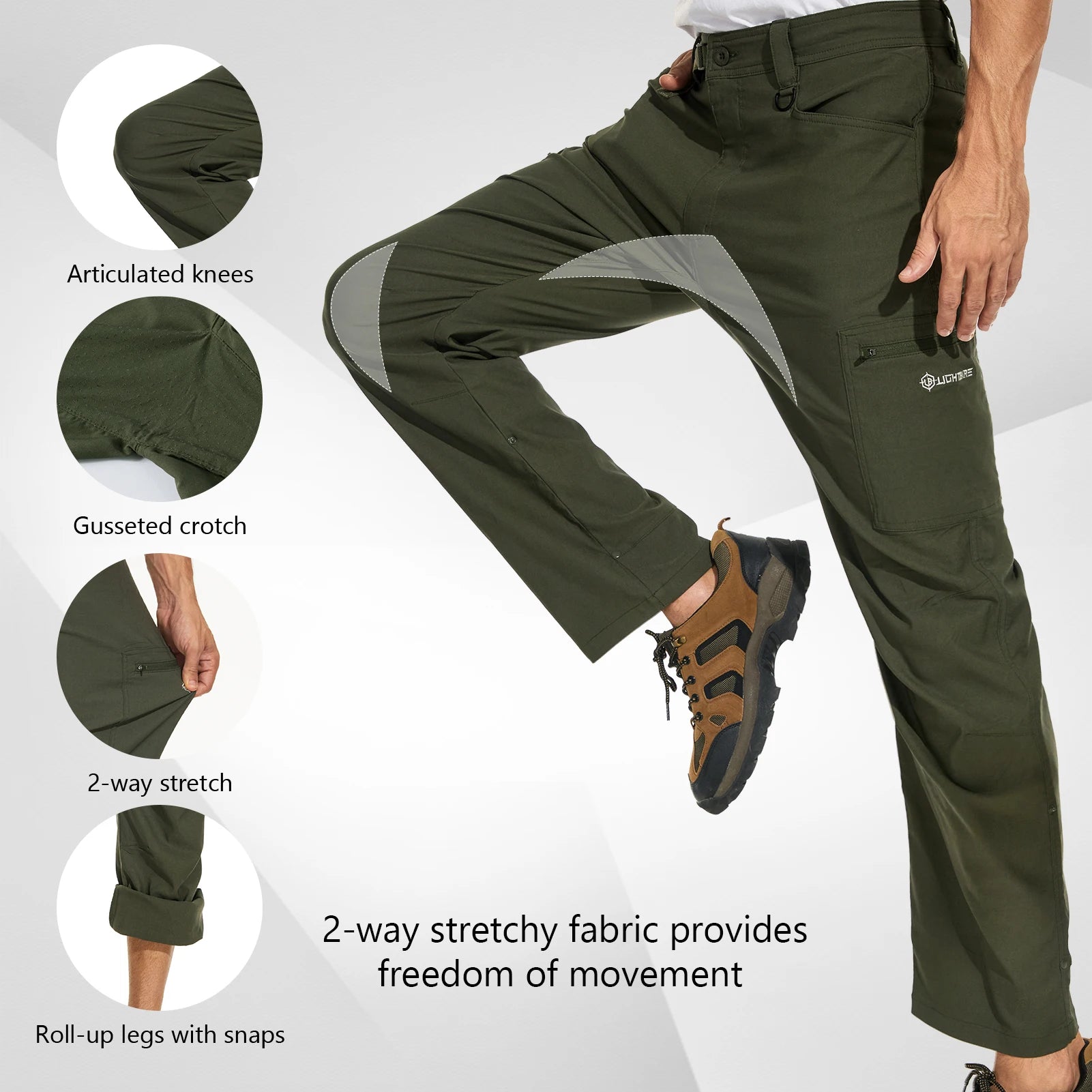 Men's Stretch Cargo Pants