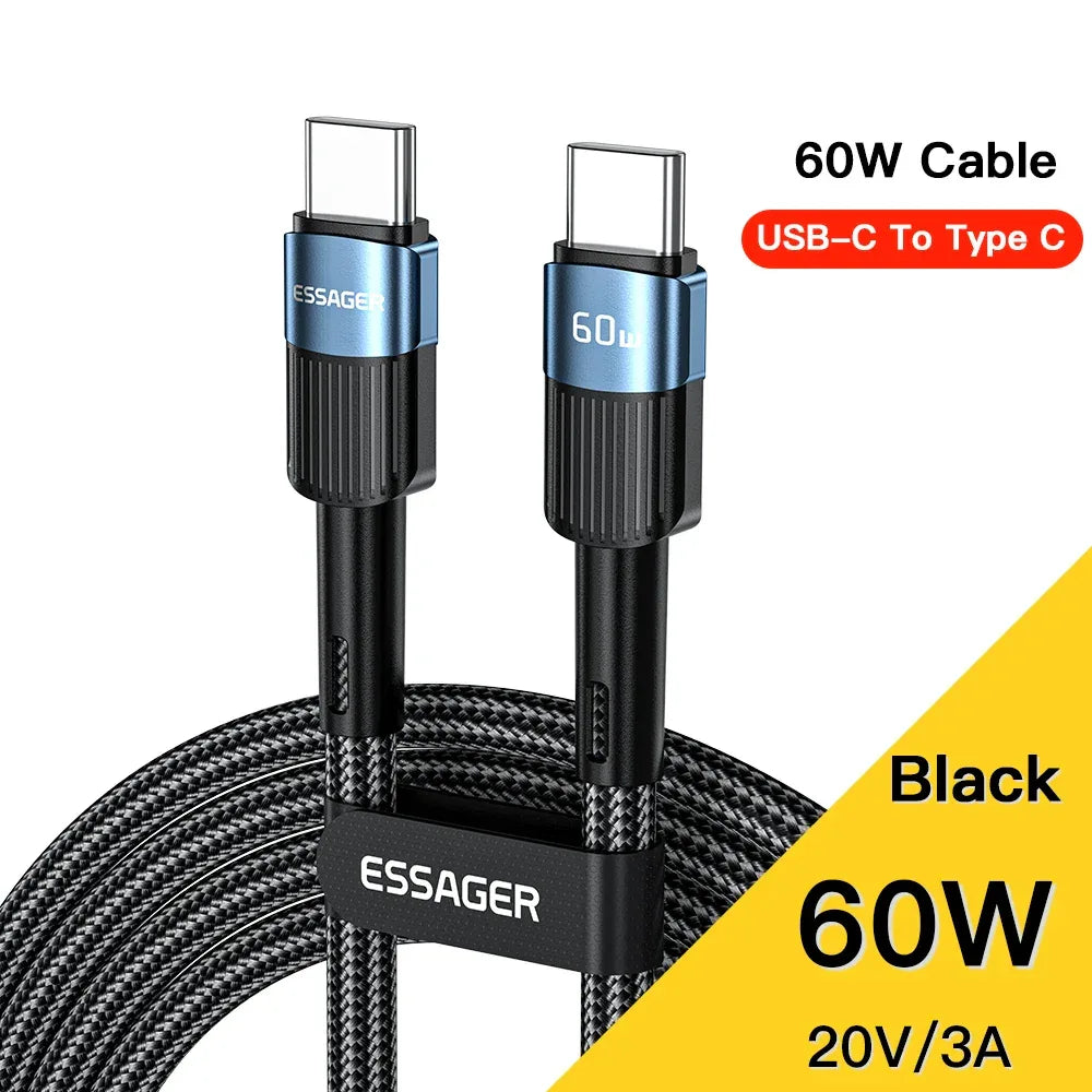 Essager 100W USB Type C to USB C Cable - ShopHub