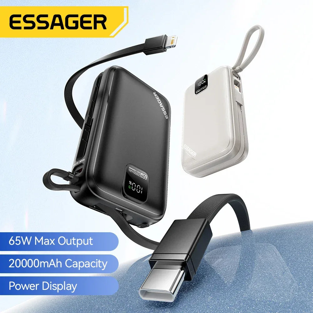 Essager 65W 20000mAh Power Bank - ShopHub