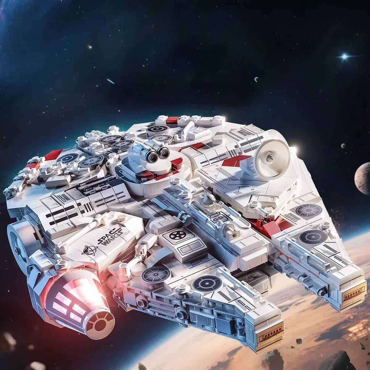 TOYLINX Hot Building Blocks 1361PCS Millennium Falcon Kit - ShopHub