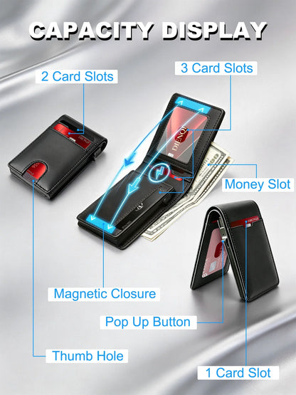 Luxury Men's RFID-blocking Wallets