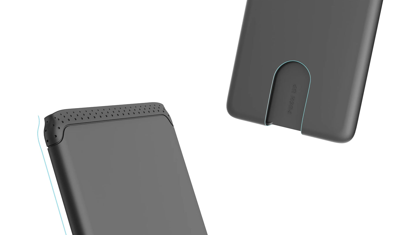 Slim Stick On Phone Wallet - Credit Card Holder