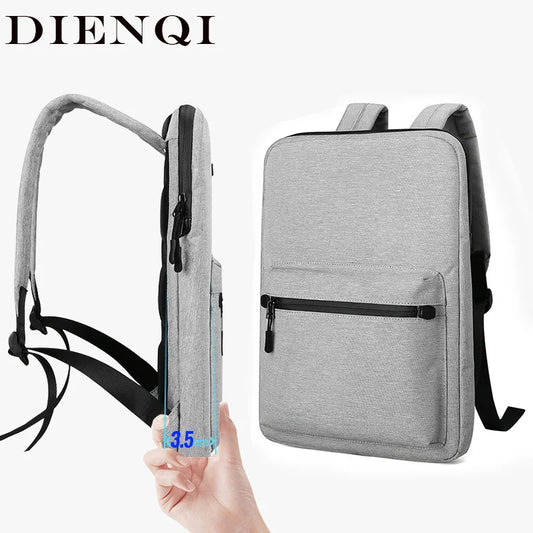 DIENQI Ultra-thin Laptop Backpack