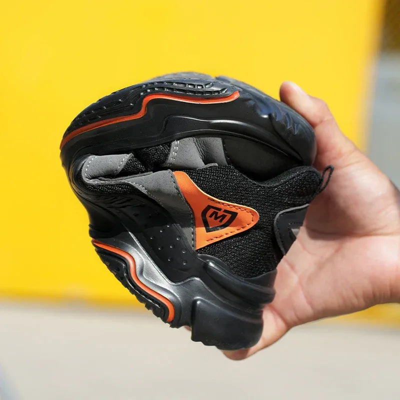 Unisex Safety Shoes Featuring Anti-Smash Steel Toe Protection - ShopHub