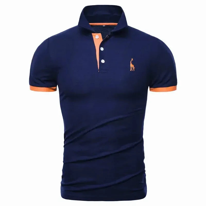 AIOPESON Men's Polo Giraffe T-Shirts - ShopHub