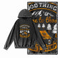 Off-Grid Adventure Graphic Acid-Washed Black Hoodie