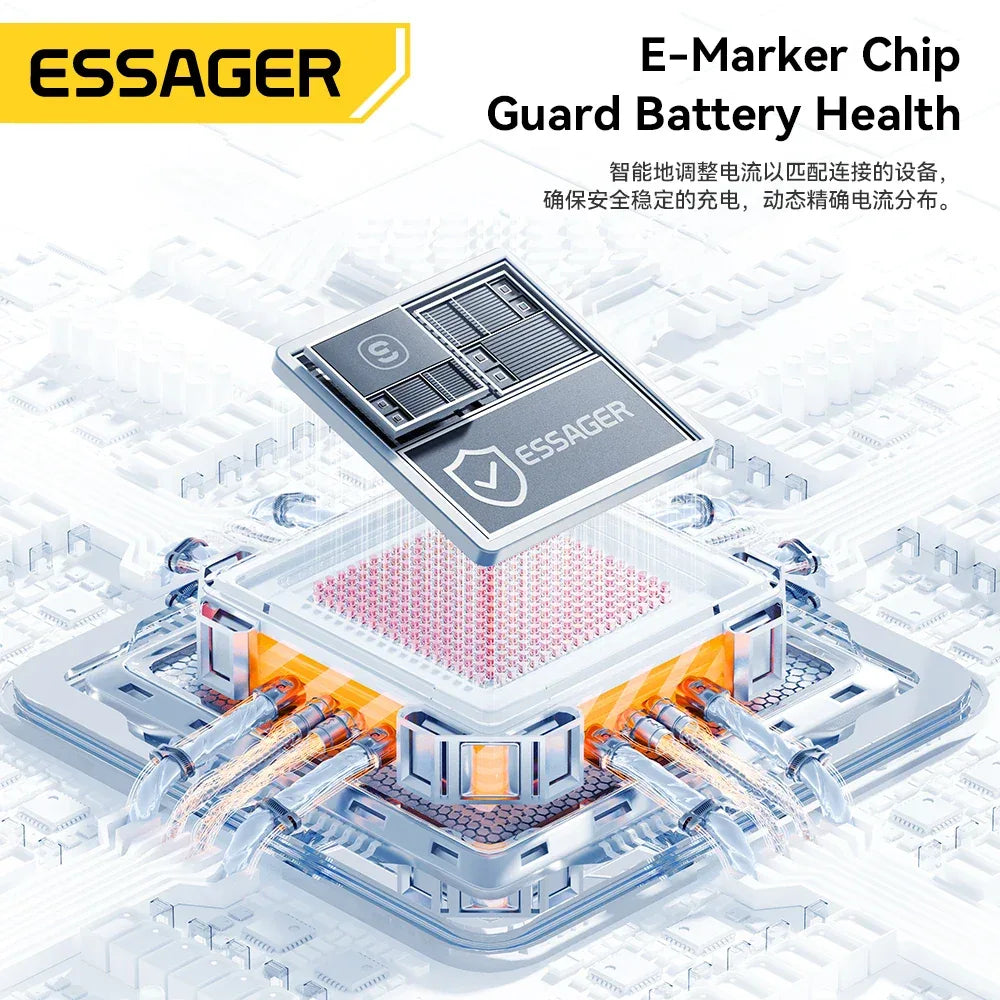 Essager 240W 4-in-1 Fast Charging Cable - ShopHub