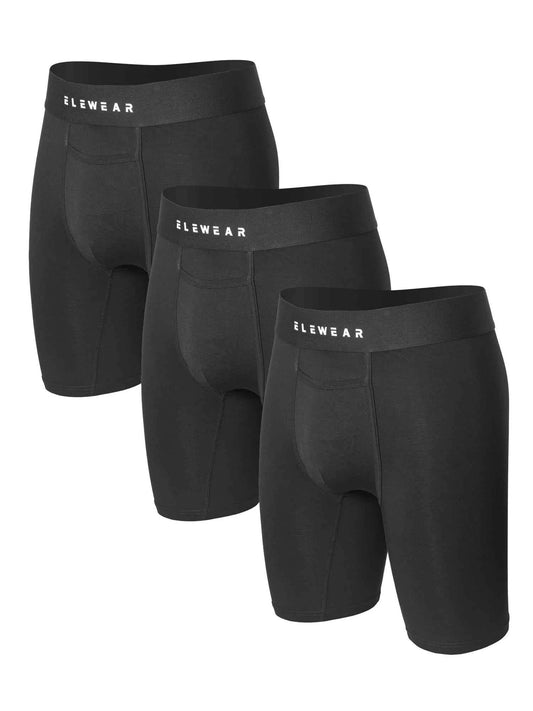 3pcs Men's Breathable Modal Underwear with Opening - Comfortable Boxershorts