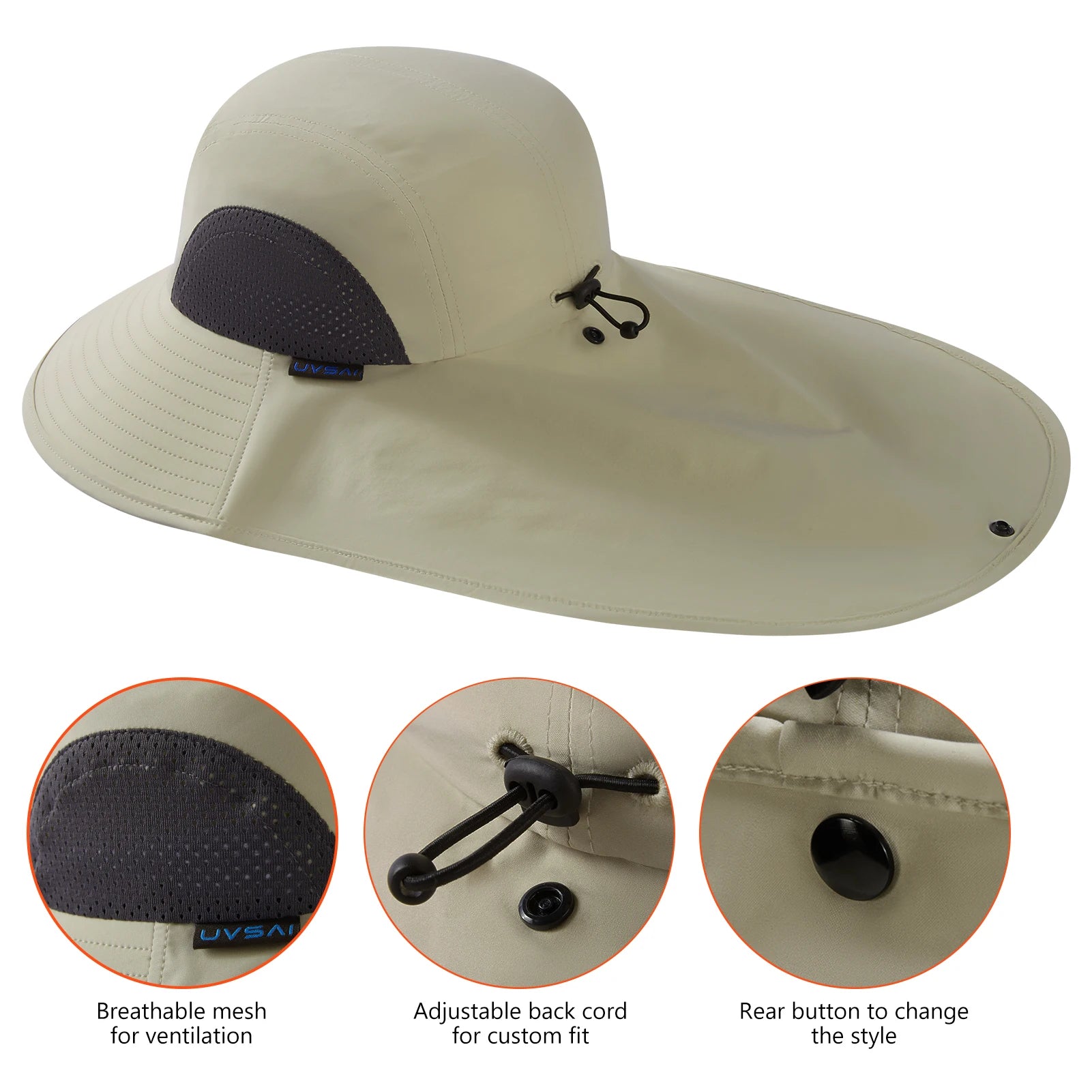 UPF 50+ Foldable Sun Hat