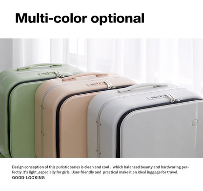 Mixi 18-inch Carry-on Suitcase