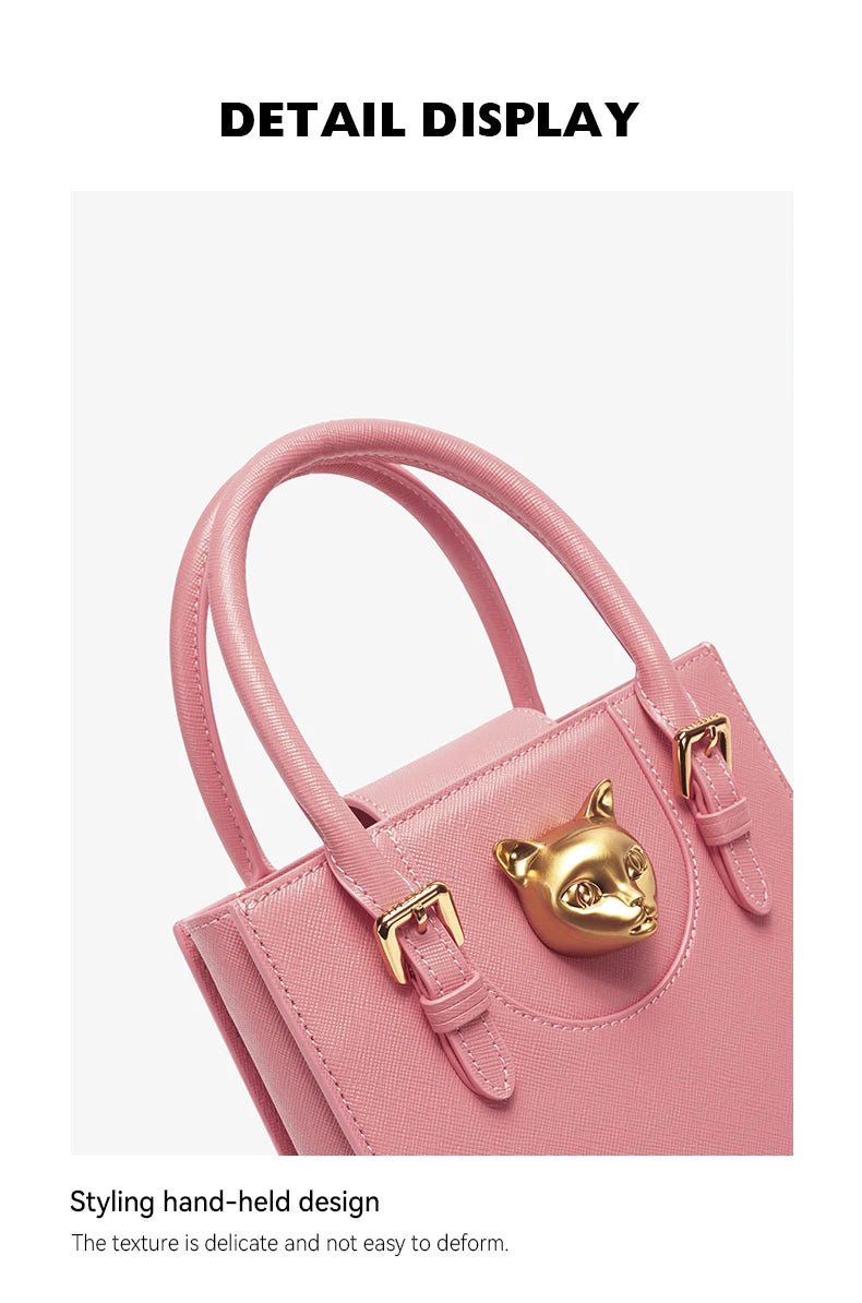 BAFELLI 2026 NEW WOMEN'S HANDBAG CAT LUXURY BRAND DESIGNER ORIGINAL STYLE TRENDING SHOULDER CASUAL BAGS MINI TOTE CROSSBODY