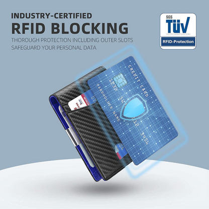 Rfid Microfier Leather Men's Luxury Wallets