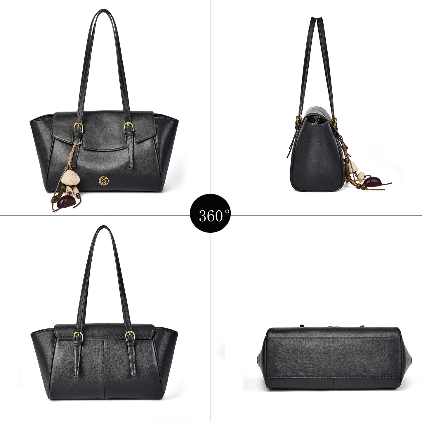FOXER Genuine Leather Handbag