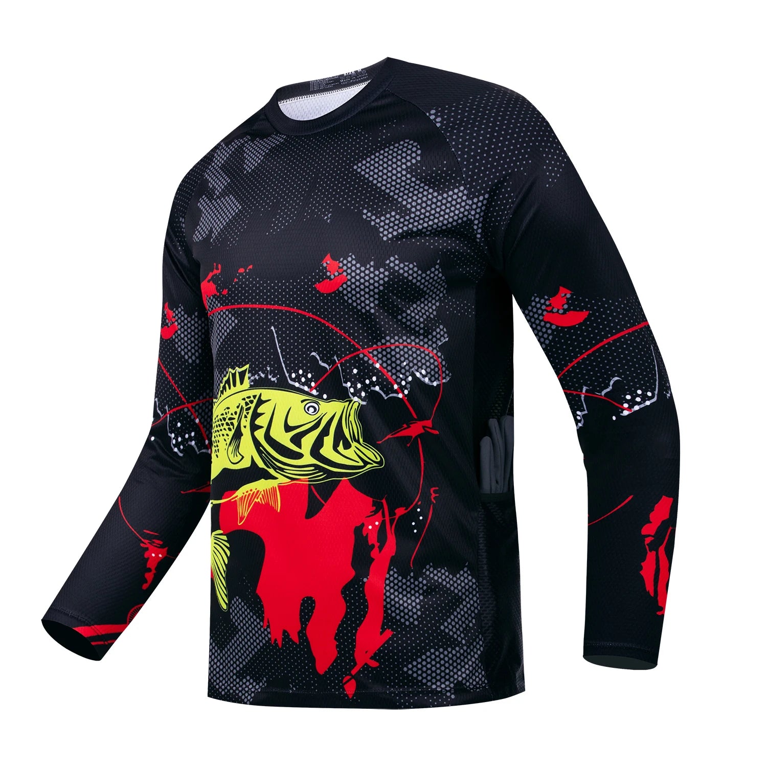 Men's Long-Sleeved Fishing T-Shirts ShopHub