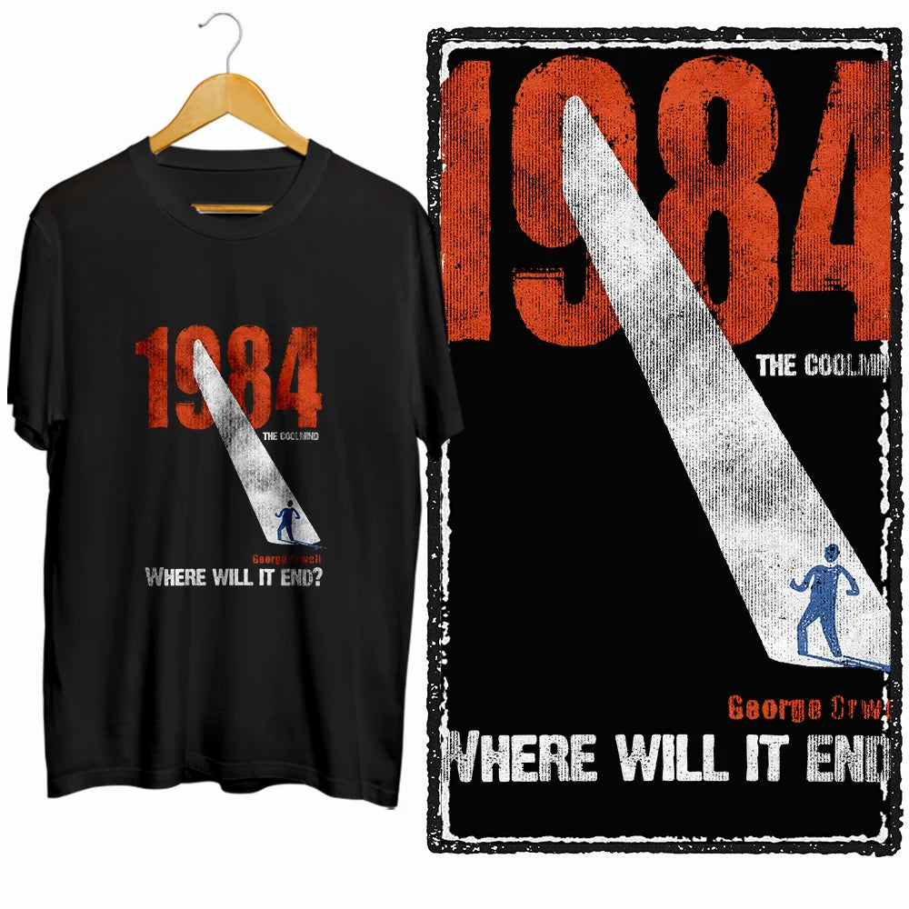 COOLMIND X0001 1984 Graphic Cotton Tee