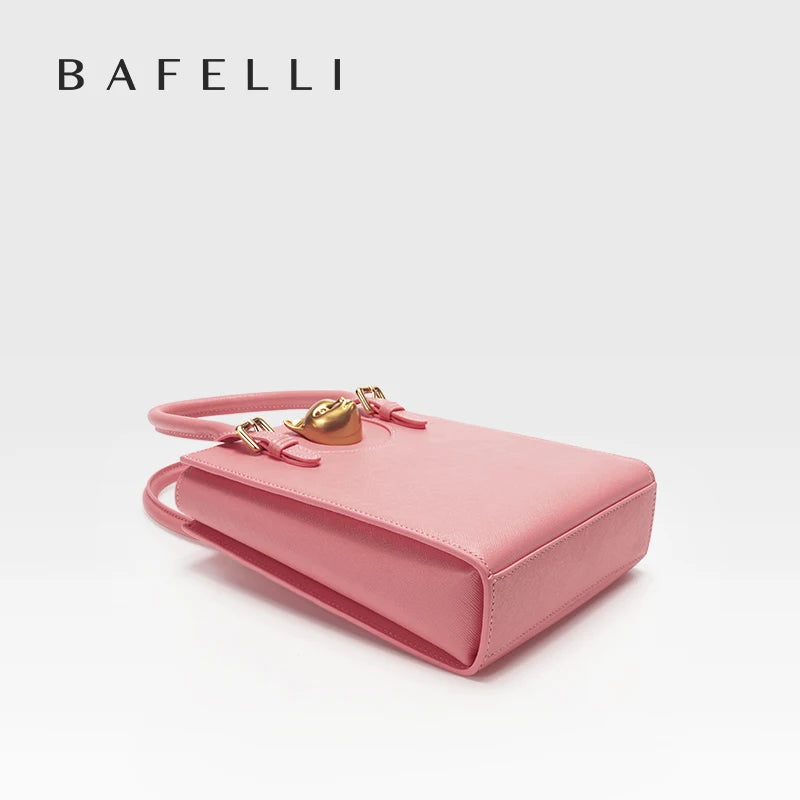 BAFELLI 2026 NEW WOMEN'S HANDBAG CAT LUXURY BRAND DESIGNER ORIGINAL STYLE TRENDING SHOULDER CASUAL BAGS MINI TOTE CROSSBODY