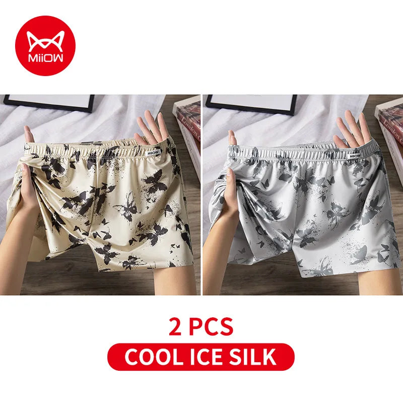 MiiOW Ice Silk Men's Underwear for Ultimate Breathability and Comfort