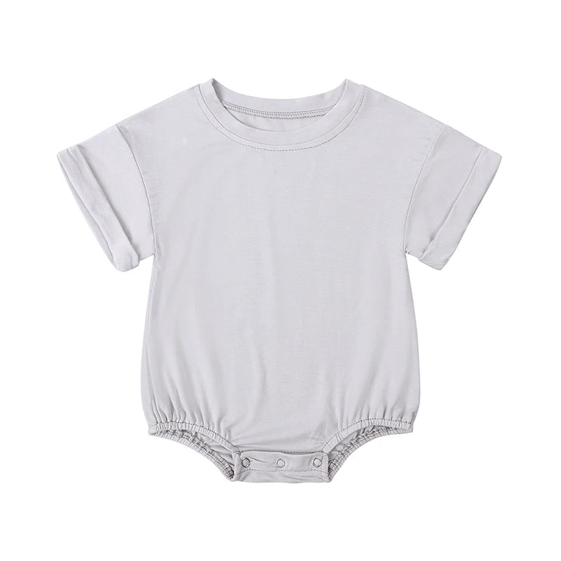 Kids Tales Sunny Days Bamboo-Blend Short-Sleeve Baby Bodysuit