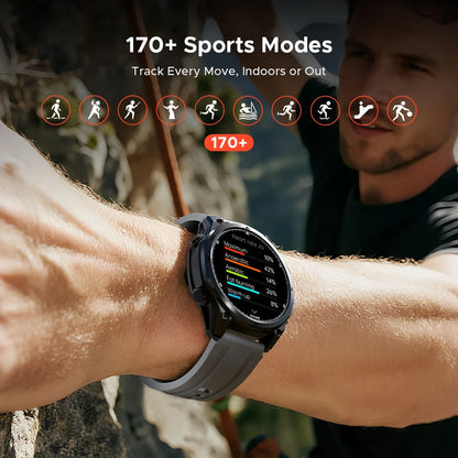 DOOGEE Anywise W1 Pro GPS Adventure Smartwatch